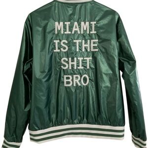 Sweet Liberty Bomber Reversible Windbreaker Jacket SZ Small